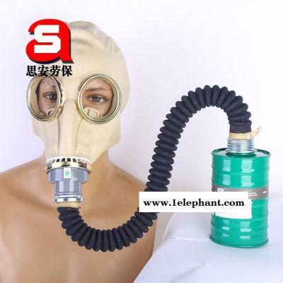 批发双球防毒面具95式鬼脸防毒全面罩工业化工厂用专业防毒面具图3