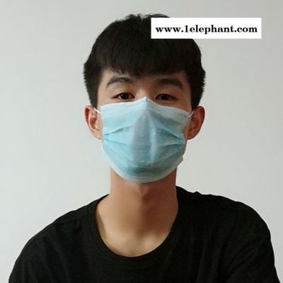 一次性防尘口罩  FACE MASK 三层无纺布口罩**