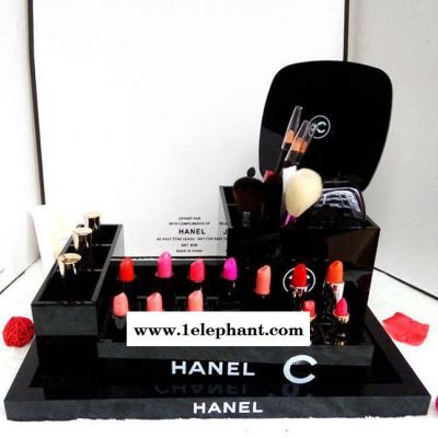 化妆品收纳盒大码韩国香水口红彩妆置物架护肤品收纳化妆盒首饰盒图2