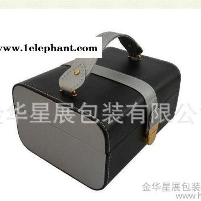 P1701新款首饰收纳盒  PU皮珠宝盒 首饰箱图3