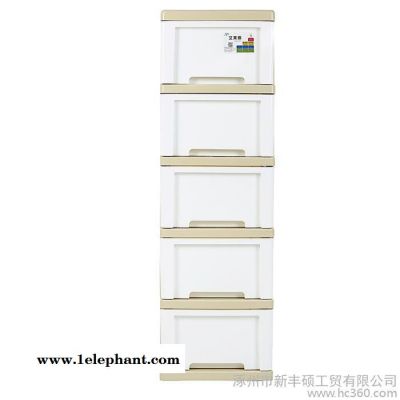 艾莱雅抽屉式收纳柜玩具收纳盒多层衣物收纳箱塑料整理储物柜图3
