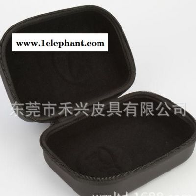 美观大方 EVA头戴式耳机拉链盒 电子产品抗摔防水收纳盒图2