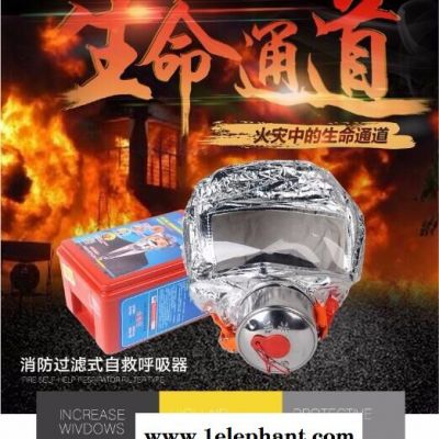 TZL30过滤式消防自救呼吸器 防毒防烟防火面具 火灾逃生避难器材 广州市兴安消防科技有限公司** 应急逃生装备图5