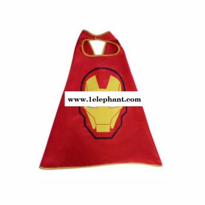 德轩**新款超级英雄单层披风面具斗篷道具装饰万圣节披风 儿童 超人披风 儿童图7