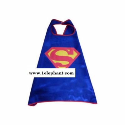 德轩**新款超级英雄单层披风面具斗篷道具装饰万圣节披风 儿童 超人披风 儿童图3
