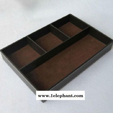 供应卡尔威 皮革桌面收纳盒 办公用品收纳，桌面收纳，办公收纳，皮革收纳厂家