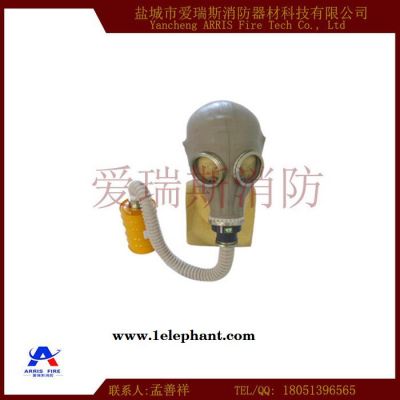 头套式防毒面罩 天然橡胶防毒面具图2