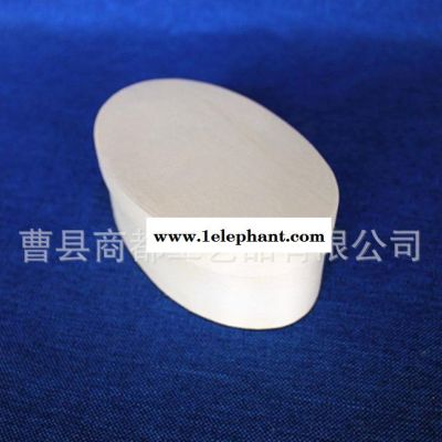 椭圆形软木树皮盒/木制桌面收纳盒图3