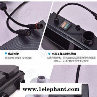 鑫励智能型20米单人电动送风式长管呼吸器 可定制双人多人防毒面具图5