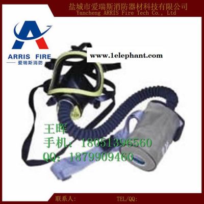 供应中型罐全面罩导管式防毒面具图2