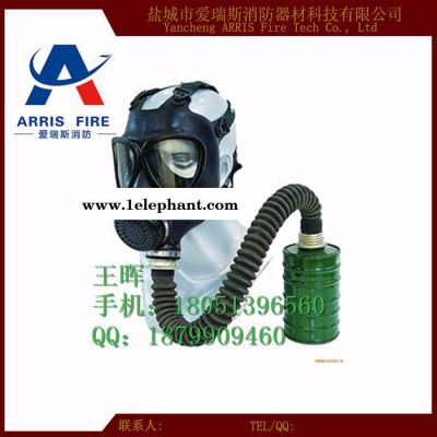 供应中型罐全面罩导管式防毒面具图3