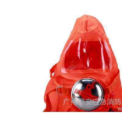 同安牌消防过滤式自救呼吸器火灾防毒面具出口装3C认证图2