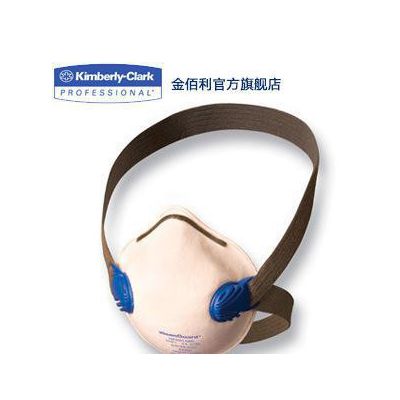 金佰利KN95劳保口罩 64260 防PM2.5 防雾霾 带双阀  80只箱图2