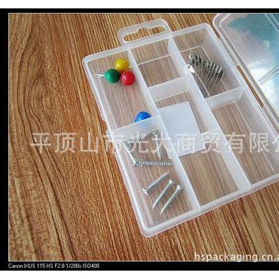 7格PP透明塑料盒零件盒收纳盒首饰盒渔具盒五金盒图3