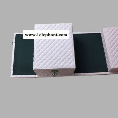 骥远JY-006 化妆箱 **粉色多格多功能收纳盒 手提珠宝首饰收纳盒图6