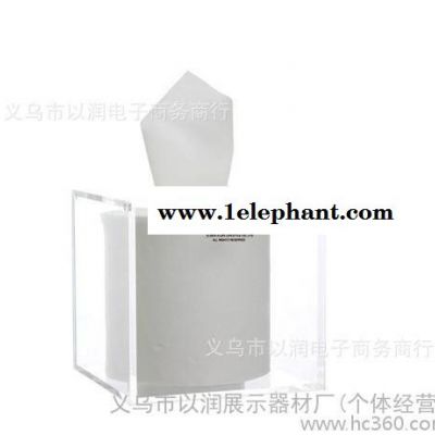 赶集网认证 定制 收纳盒 纸巾盒 纸巾筒 抽纸盒 亚克力盒子图3