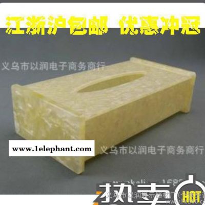赶集网认证 定制 收纳盒 纸巾盒 纸巾筒 抽纸盒 亚克力盒子图2