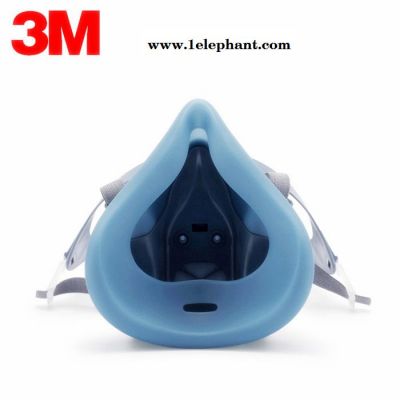 3M7502硅胶半面型防毒口罩装修喷油漆面罩化工气体工业粉尘农药甲醛面具图5