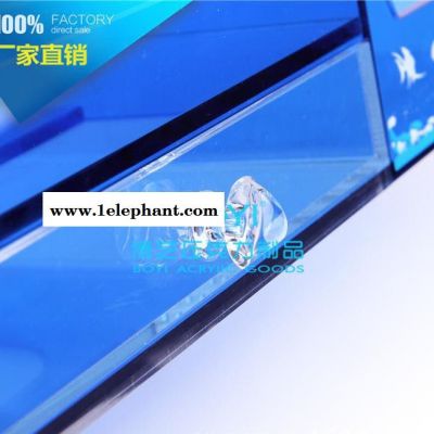 亚克力客房用品牙具盒沐浴酒店海洋色易耗品盒杂物收纳盒 抽拉盒图2