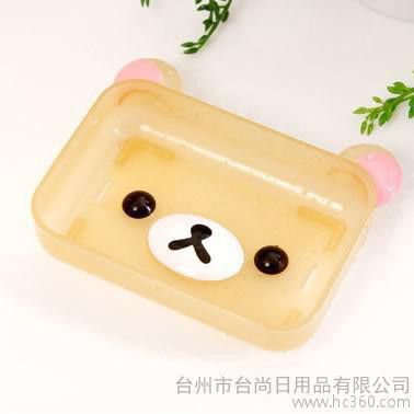 供应轻松熊批发供应 Rilakuma轻松熊肥皂盒 香皂盒 收纳盒 置物盒