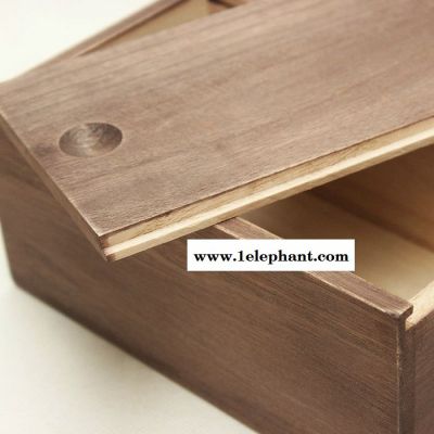 艺展木业Y01 木盒定做实木抽拉盖收纳盒 精美礼品包装盒佛珠首饰收纳箱厂家定做