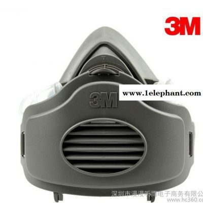 3M 3200配3701滤棉三件套高效防尘防雾霾PM2.5面具套装 防护口罩图3