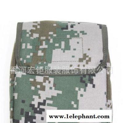 通用迷彩06通用单兵战斗携行具 防毒面具袋模块图3