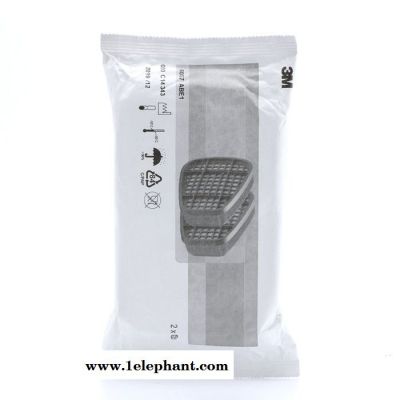 3M 6057有机蒸气滤盒 无机酸性气体硫化氢滤毒盒配合面具使用 3m6059图2