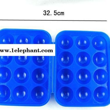 鸡蛋盒12格 加厚便携装十二蛋盒 无异味抗压防碎防震鸡蛋收纳盒