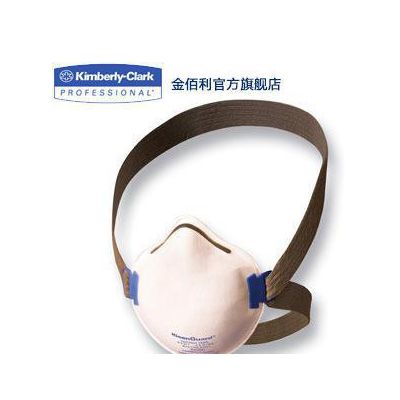 金佰利KN95劳保口罩 64250 防PM2.5 防雾霾 带阀  20只盒图3