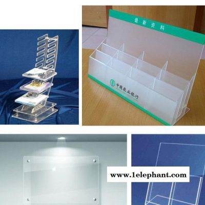 亚克力展示架文件收纳盒徽章盒亚克力加工亚克力定制亚克力盒台卡图3