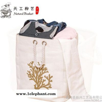 现货可折叠布艺化妆品收纳盒衣物收纳整理筐创意家居整理箱图2