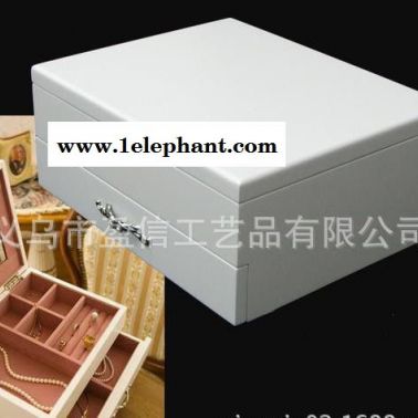 首饰收纳盒 木质油漆首饰盒 多层多功能梳妆礼盒 油漆木盒