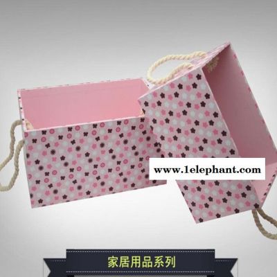 无纺布整理箱带手提带 爆款 收纳盒大号杂物收纳箱 收纳盒图3