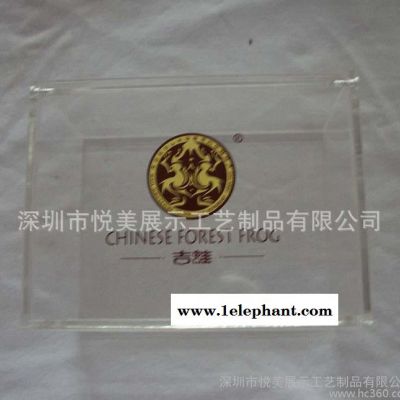 亚克力包装盒 全透明有机玻璃食品盒 亚克力糖果盒名片盒收纳盒 **亚克力名片盒图2