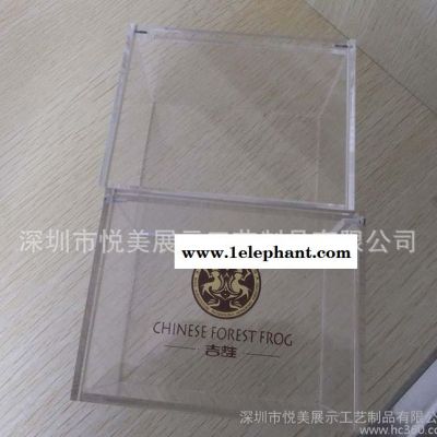 亚克力包装盒 全透明有机玻璃食品盒 亚克力糖果盒名片盒收纳盒 **亚克力名片盒图3