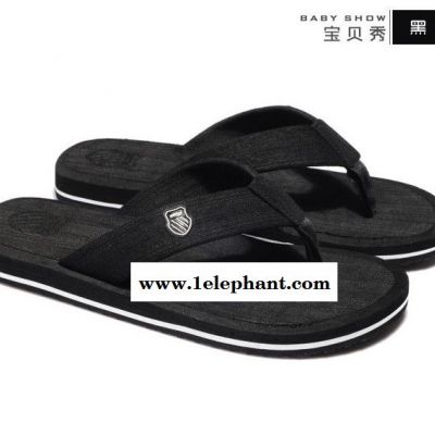 w夏季潮流男士拖鞋批发新款男士凉拖鞋人字拖夹脚沙滩鞋家居拖鞋图2