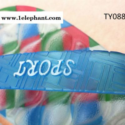 w**新款韩版户外休闲情侣沙滩鞋夹脚拖鞋夏季男士凉拖鞋图3