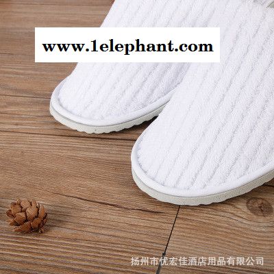 珊瑚绒一次性拖鞋 酒店宾馆用品加厚防滑居家客人拖鞋现货批发图2