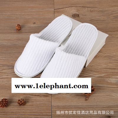 珊瑚绒一次性拖鞋 酒店宾馆用品加厚防滑居家客人拖鞋现货批发图5