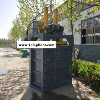 拖鞋废料压缩机立式生活垃圾压缩机 废纸压块机宇晨机械图2