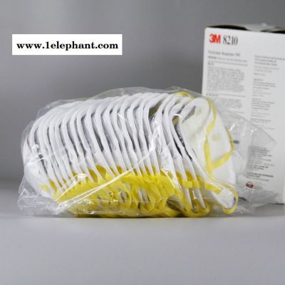 3M 8210 N95颗粒物防护口罩 防雾霾 工业粉尘 PM2.5 纤维花粉图4