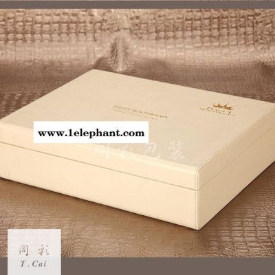 定制 皮盒 皮质收纳盒 礼品包装盒 化妆品PU皮盒图3