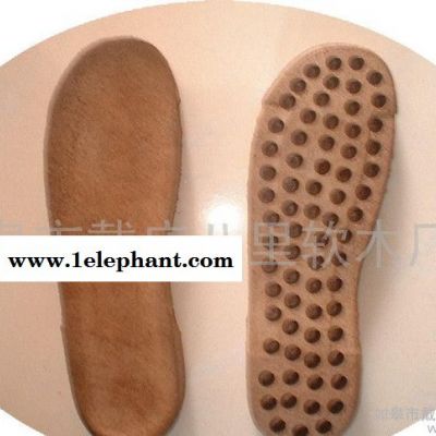 如皋八里专业生产尺码高品质拖鞋鞋垫软木底 软木鞋垫图1