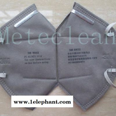 3M 9021折叠耳戴式颗粒物口罩 灰色3M耐脏型口罩雾霾防护口罩 防颗粒物活性炭劳保口罩 工业防尘口罩图1
