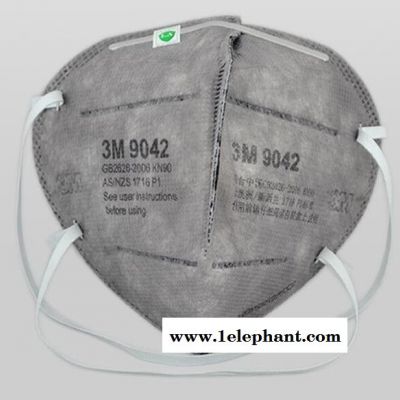 供应3M9041/9042活性炭工业防甲醛装修异味pm2.5防毒口罩大连代理图2