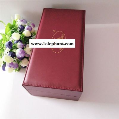 骥远包装专业生产PU皮礼品盒保健品包装盒首饰收纳盒各种包装盒可定制图3