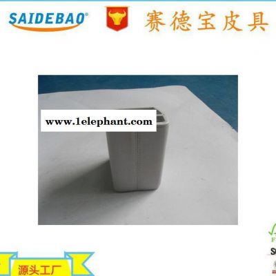 东莞商 PU皮质笔筒 皮革名片座办公用品 桌面收纳盒 东莞商 PU皮质笔筒 皮革名片座办公用品 桌面收纳盒