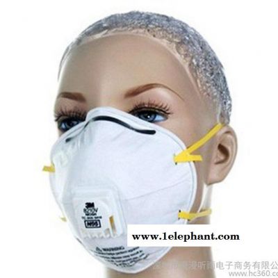 3M口罩 8210V 高端防尘 带呼吸阀 防粉尘尘肺雾霾 厂家批发图2