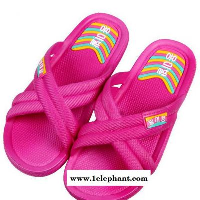 家居拖鞋 2015夏季新款女 拖鞋防滑塑胶拖鞋 pvc凉拖鞋图2